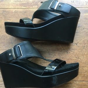 Donald Pliner wedge sandals